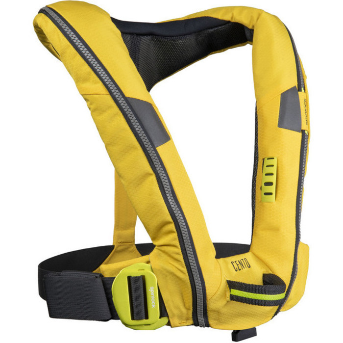 2024 Spinlock Arns Chaleco Salvavidas Junior Deckvest Cento 100n Dw-cen / Asy - Amarillo